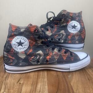 Converse Chuck Taylor AllStar Harley Quinn Womens Size 10 Graphic High Top Shoes